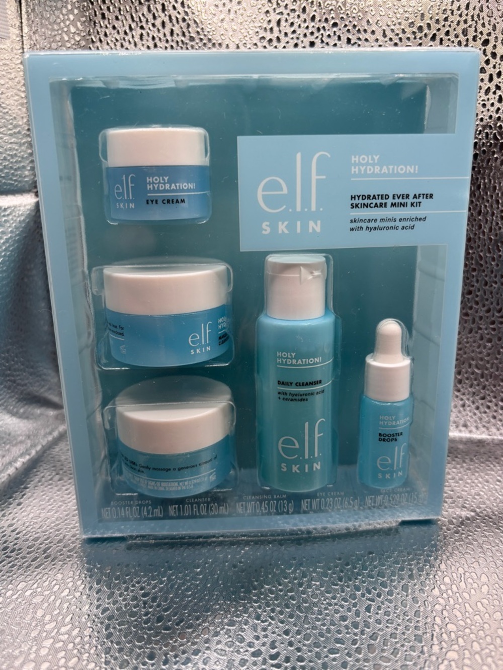NEW e.l.f. SKIN Hydrated Ever After Skincare Mini Kit - 5pc Set